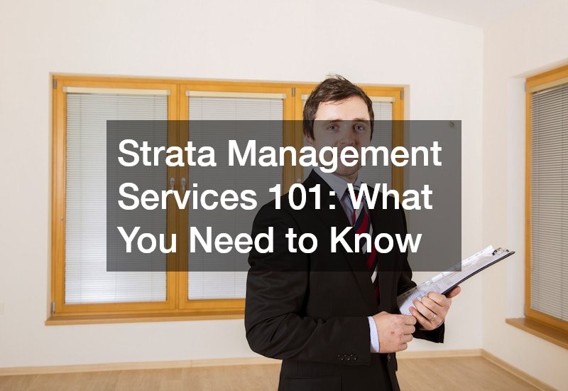 Strata Management Services 101: What You Need to Know